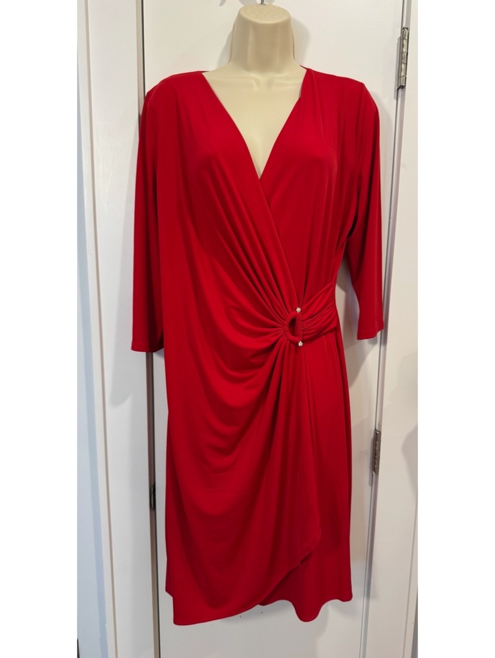 Tommy Bahama The Clara Red Midi Dress Medium M New with Tags